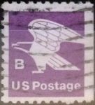 Stamps United States -  Intercambio 0,20 usd 18 centavos 1981