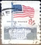 Stamps United States -  Intercambio 0,20 usd 8 centavos 1971