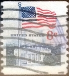 Stamps United States -  Intercambio 0,20 usd 8 centavos 1971