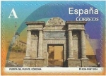 Stamps Spain -  ARCOS Y PUERTAS MONUMENTALES. PUERTA DEL PUENTE. CÓRDOBA. EDIFIL 4844