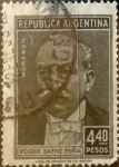 Stamps Argentina -  Intercambio 0,20 usd 4,40 pesos 1957