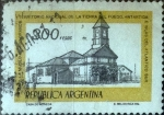 Stamps Argentina -  Intercambio 0,20 usd 300 pesos 1977