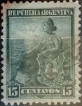 Sellos de America - Argentina -  15 centavos 1901