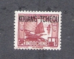 Sellos del Mundo : Asia : China : Kwang Tcheou: Junco