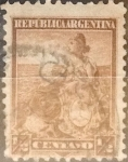 Stamps Argentina -  Intercambio 0,30 usd 1/2 centavo 1899