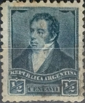 Stamps Argentina -  Intercambio 0,20 usd 1/2 centavo 1892