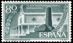 Sellos del Mundo : Europa : Espaa : ESPAÑA SEGUNDO CENTENARIO NUEV Nº 1199 ** 80C VERDE OSCURO 