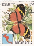 Sellos de America - Nicaragua -  Mariposa