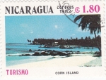 Stamps Nicaragua -  Corn Island - Turismo