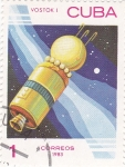 Stamps Cuba -  Vostok -Aeronáutica