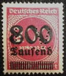 Stamps Germany -  Numeral