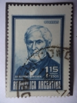 Sellos de America - Argentina -  Almiránte: Guillermo Brown -(1777-1857 Irlándes)