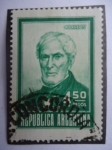 Stamps Argentina -  Almiránte: Guillermo Brown -(1777-1857 Irlándes)