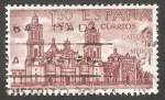 Stamps Spain -  Catedral de Méjico