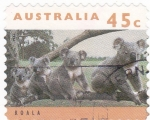 Stamps : Oceania : Australia :  Koalas