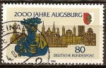 Stamps Germany -   2000 años Augsburg.