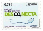 Stamps : Europe : Spain :  Lucha contra el cambio climático