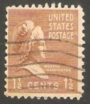 Stamps United States -  370 - Martha Washington