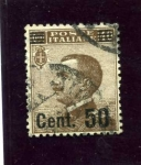 Stamps Italy -  Sellos de 1901-23 sobrecargados