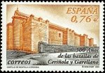 Stamps Spain -  Castillo de Montilla (Córdoba)