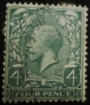 Stamps United Kingdom -  king George V