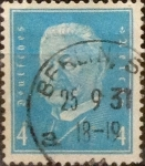 Stamps Germany -  Intercambio 0,30 usd 4 pf 1931