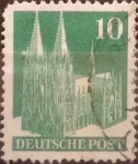 Sellos de Europa - Alemania -  Intercambio 0,20 usd 10 pf 1948