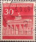 Stamps Germany -  Intercambio 0,20 usd 30 pf 1968