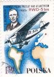 Stamps Poland -  Pionero de la aviación