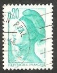 Stamps France -  2181 - Liberté de Gandon