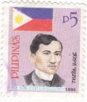 Sellos de Asia - Filipinas -  josé Rizal