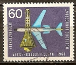 Stamps Germany -  Exposición Internacional de Transporte en Munich en 1965.