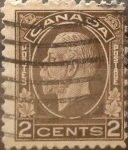 Stamps Canada -  Intercambio 0,20 usd 2 cent 1932