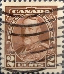 Sellos de America - Canad -  Intercambio 0,20 usd 2 cent 1935