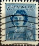 Sellos de America - Canad -  Intercambio cr3f 0,20 usd 4 cent 1948