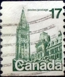 Stamps Canada -  Intercambio 0,20 usd 17 cent 1979