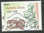 Sellos de Europa - Francia -  Juliette Dodu