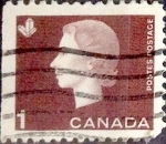 Stamps Canada -  Intercambio 0,20 usd 1 cent 1963