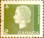 Stamps Canada -  Intercambio 0,20 usd 2 cent 1963