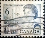 Stamps Canada -  Intercambio 0,20 usd 6 cent 1967