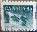 Sellos de America - Canad -  Intercambio 0,20 usd 45 cent 1995