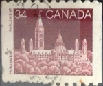 Sellos de America - Canad -  Intercambio 0,20 usd 34 cent 1985