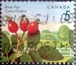 Stamps Canada -  Intercambio 0,20 usd 5 cent 1992