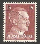 Sellos de Europa - Alemania -  Reich - 713 - Hitler