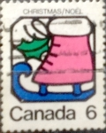 Stamps Canada -  Intercambio 0,20 usd 6 cent 1973