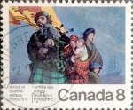 Sellos de America - Canad -  Intercambio 0,20 usd 8 cent 1973