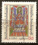 Stamps Germany -  800 aniversario de la Dieta de Gelnhausen.
