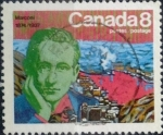 Sellos de America - Canad� -  Intercambio 0,20 usd 8 cent 1974