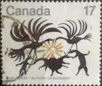 Stamps Canada -  Intercambio 0,20 usd 17 cent 1980