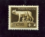 Stamps Italy -  Serie Imperial. Loba amamantando a Romulo y Remo